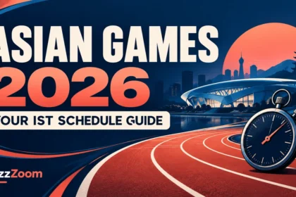 Illustrated FizzZoom cover: Asian Games 2026 schedule in IST: how to follow official events without time-zone mistakes